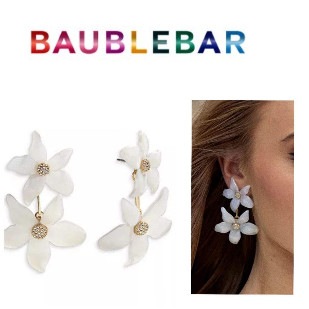 BAUBLEBAR Faye Floral Earrings